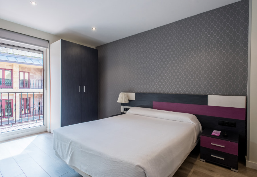 Apartamento 1 dormitorio 1 Estancia con cama doble