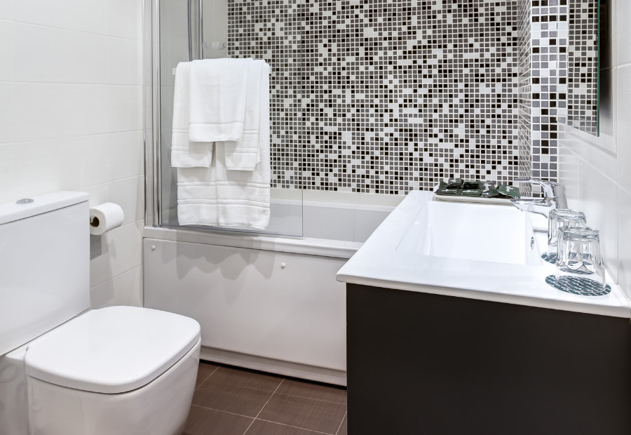 Apartamento 1 dormitorio 5 Aseo totalmente equipado con bañera