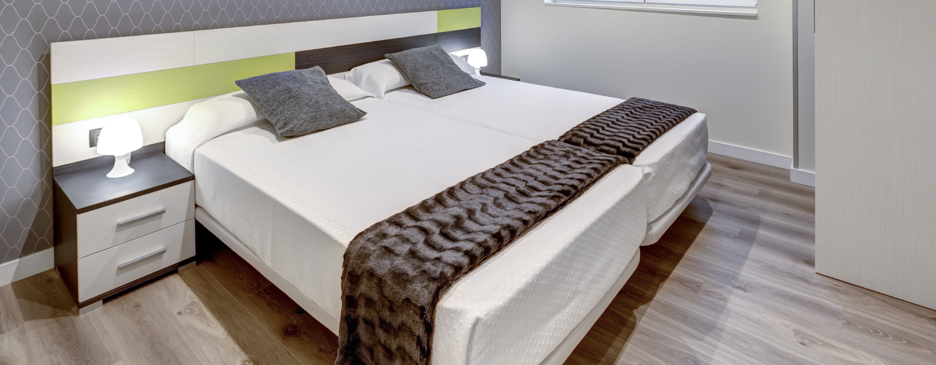 La Albarca Estancia con dos camas individuales