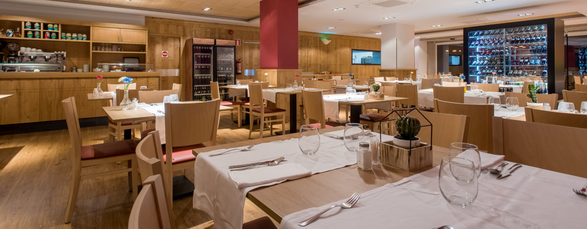 hotel pasiegos Photo of the restaurant of the hotel los pasiegos in hoznayo