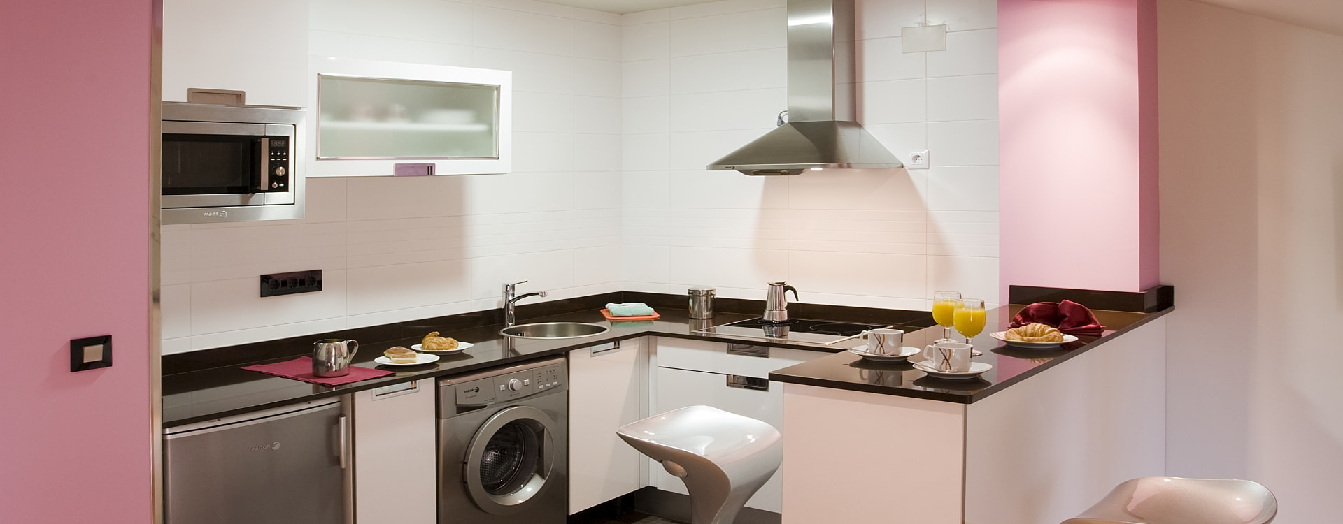 apartamentos spa villa pasiega Cocina totalmente equipada