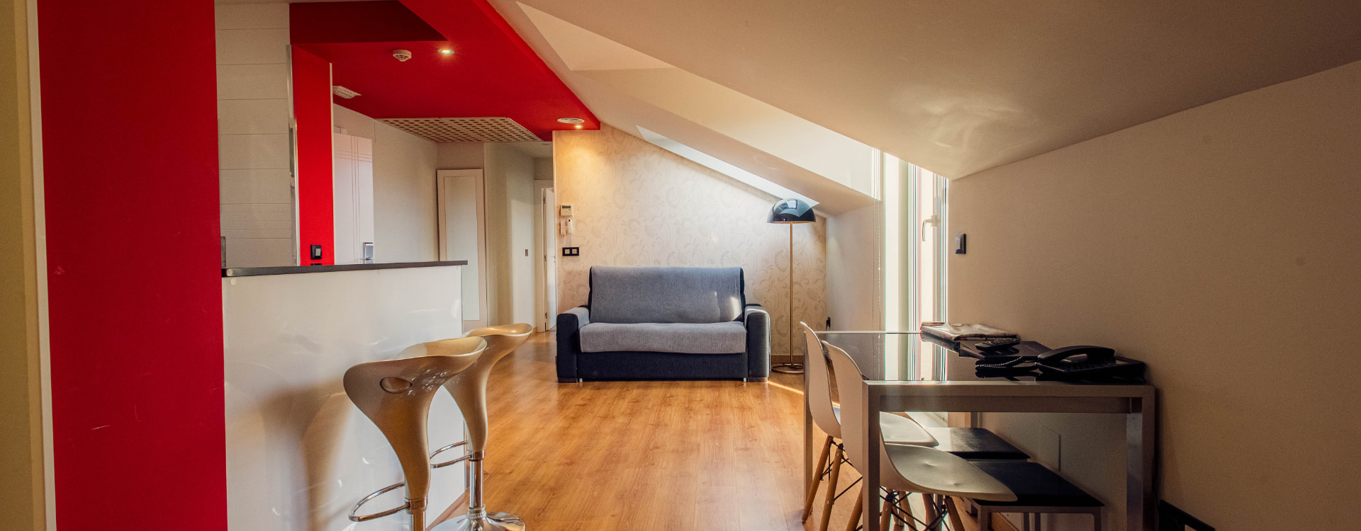 apartamentos spa villa pasiega Imagen de una de las zonas comunes del alojamiento en Hoznayo