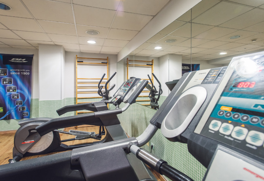 Hotel Spa Villa Pasiega Gym running machines