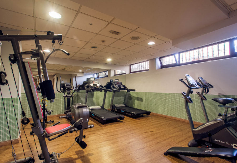 hotel spa villa pasiega hoznayo Fully equipped gymnasium