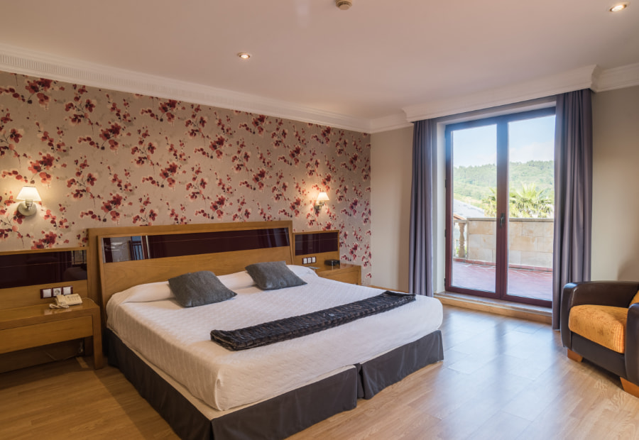 Habitación Superior 1 Room with double bed and outside terrace